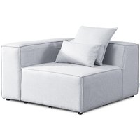 Home Deluxe 4058166244765 Ecksofa Hellgrau – Bild 2