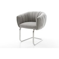 DELIFE Jada-Flex Freischwinger Grau