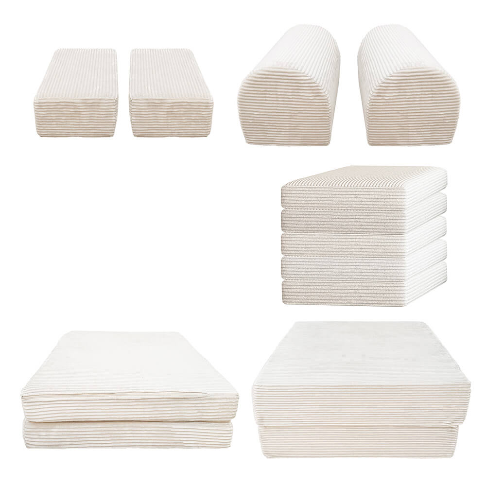 Home Deluxe 4058166414472 Spielsofa Beige – Bild 4
