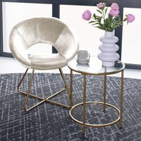 Home Deluxe 4058166255099 Couchtisch Beige – Bild 2