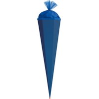 ROTH Bastelschultüte mit Verschluss, 850 mm, ultramarinblau