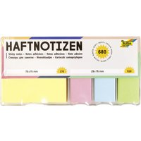 folia Haftnotizen in Spenderbox, bestückt