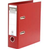ELBA Ordner rado plast - DIN A5 hoch, Rückenbr.: 75 mm, rot – Bild 2