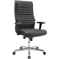 Topstar Chefsessel, Prime Time 100, Echtleder, schwarz – Bild 2
