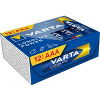 VARTA Alkaline Batterie Longlife Power, Micro AAA, 12er