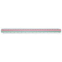 STAEDTLER Dreikant-Maßstab Mars 561 98-2BK, weiß – Bild 2