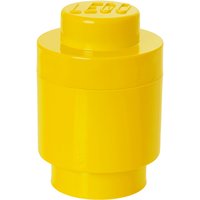 LEGO Aufbewahrungsstein STORAGE BRICK 1 ROUND, 950 ml, gelb – Bild 2