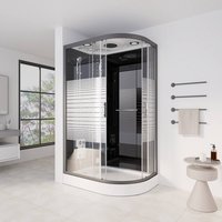 Home Deluxe 4260255470065 Dampfdusche Black Pearl