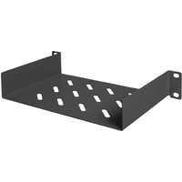 DIGITUS 10, Fachboden, 1HE, schwarz RAL 9005