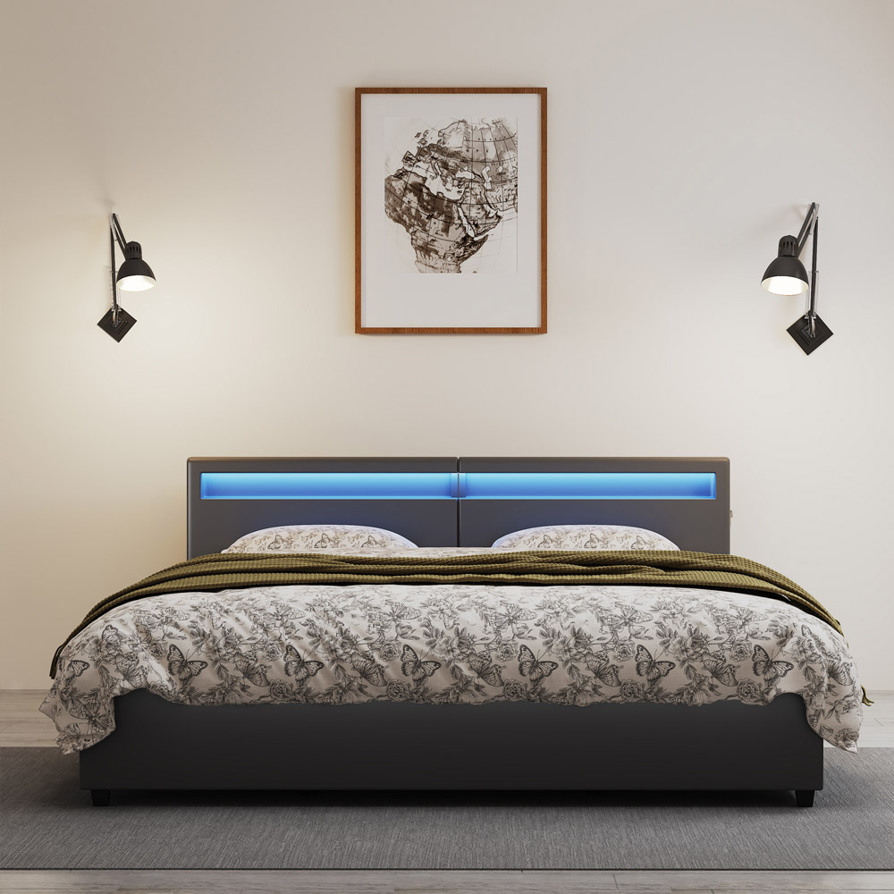 Home Deluxe 4058166270825 Familienbett Schwarz – Bild 4