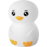 ANSMANN Silikon-Nachtlicht Pinguin Leon, weiß