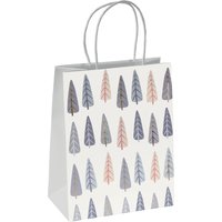 sigel Weihnachts-Geschenktüte, Pine Trees, klein