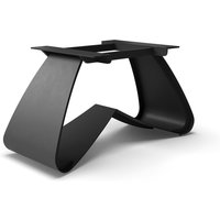 W-Gestell Metall Schwarz für Ausziehtische von 180-300 cm