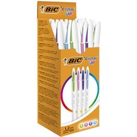 BIC Kugelschreiber Cristal Up Fashion, sortiert, 20er Karton