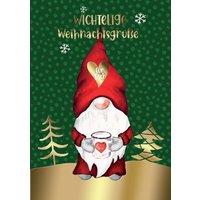 CACTUS Weihnachtskarte, Wichtel
