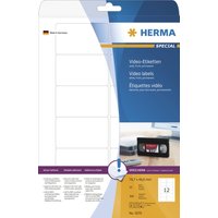 HERMA Video-Etiketten SPECIAL, 147,3 x 20 mm, weiß