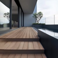 WPC Terrassendielen SAMANA PREMIUM Komplettset (inkl. Unterkonstruktion) - Teak 2m – Bild 2