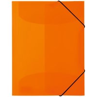 HERMA Eckspannermappe, aus PP, DIN A4, neon-orange