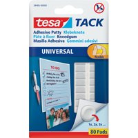tesa TACK Klebeknete UNIVERSAL, wieder ablösbar, weiß