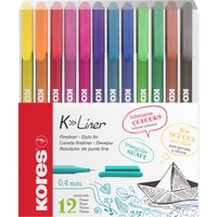 Kores SC-5628112 Fineliner 12er – Bild 2