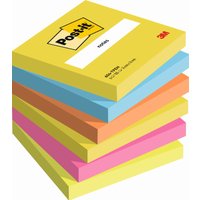 Post-it Haftnotizen notes, 76 x 76 mm, Energetic Collection