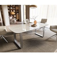DELIFE Edge Esstisch Boot 200x100 cm
