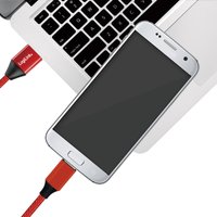 LogiLink USB 2.0 Kabel, USB-A - Micro-USB Stecker, 0,3 m – Bild 2