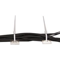 LogiLink Kabelbinderhalterungen, 28 x 28 mm, natur – Bild 2