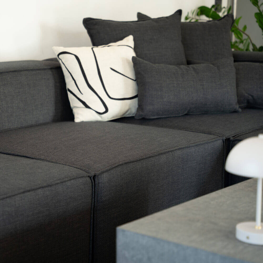 Home Deluxe 4058166269461 Sofa Anthrazit – Bild 5