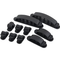 LogiLink Kabel-Clip, selbstklebend, schwarz