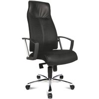 Topstar Chefsessel, High Sit up, schwarz, inkl. Armlehnen
