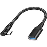 LogiLink USB 3.2 Gen2 Adapterkabel, USB-C - USB-A, 0,2 m