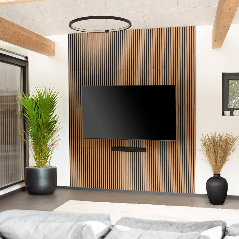 Akustikpaneel SONIC - 80 x 40 cm Oiled Oak – Bild 3