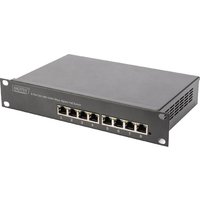 DIGITUS 10, Gigabit Ethernet PoE Switch, 8-Port – Bild 2