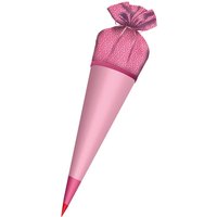ROTH Stoffbezug für DIY-Stoffschultüte zum Bügeln, rosa