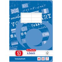 herlitz Vokabelheft x.book, DIN A5, 2-spaltig, 32 Blatt – Bild 2