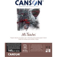 CANSON Zeichenpapier Mi-Teintes, im Block, 240 x 320 mm – Bild 2