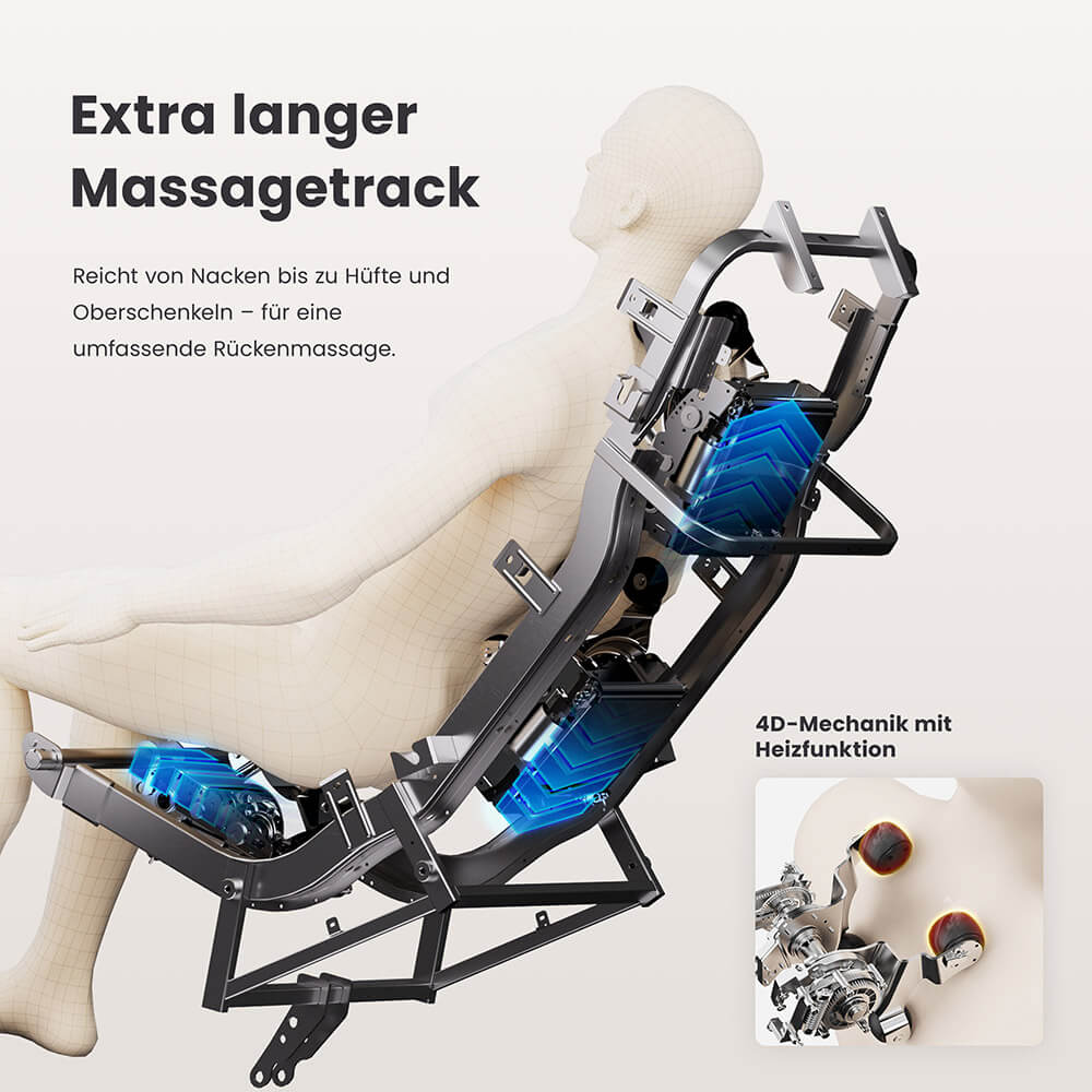 Home Deluxe 4058166322777 Massagesessel Beige – Bild 5