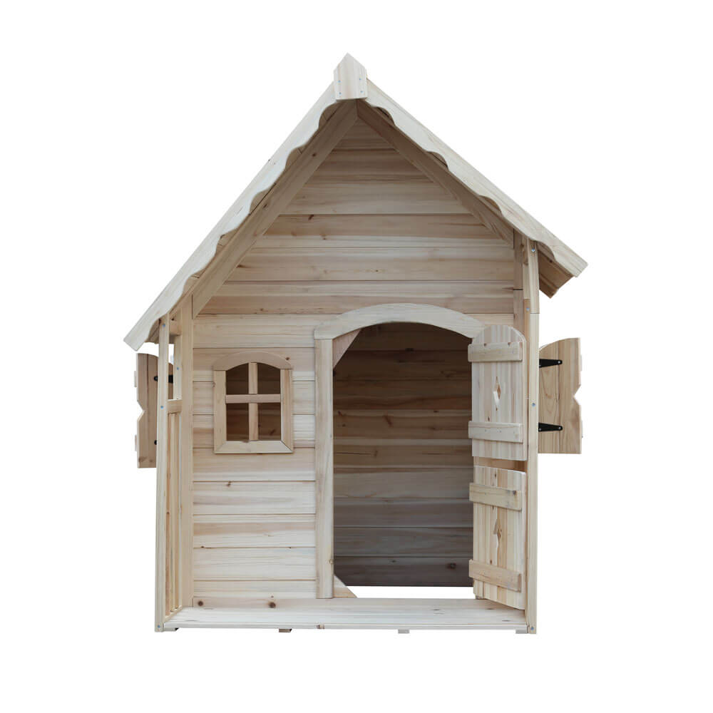 Spielhaus aus Holz KIMI - Natur – Bild 5