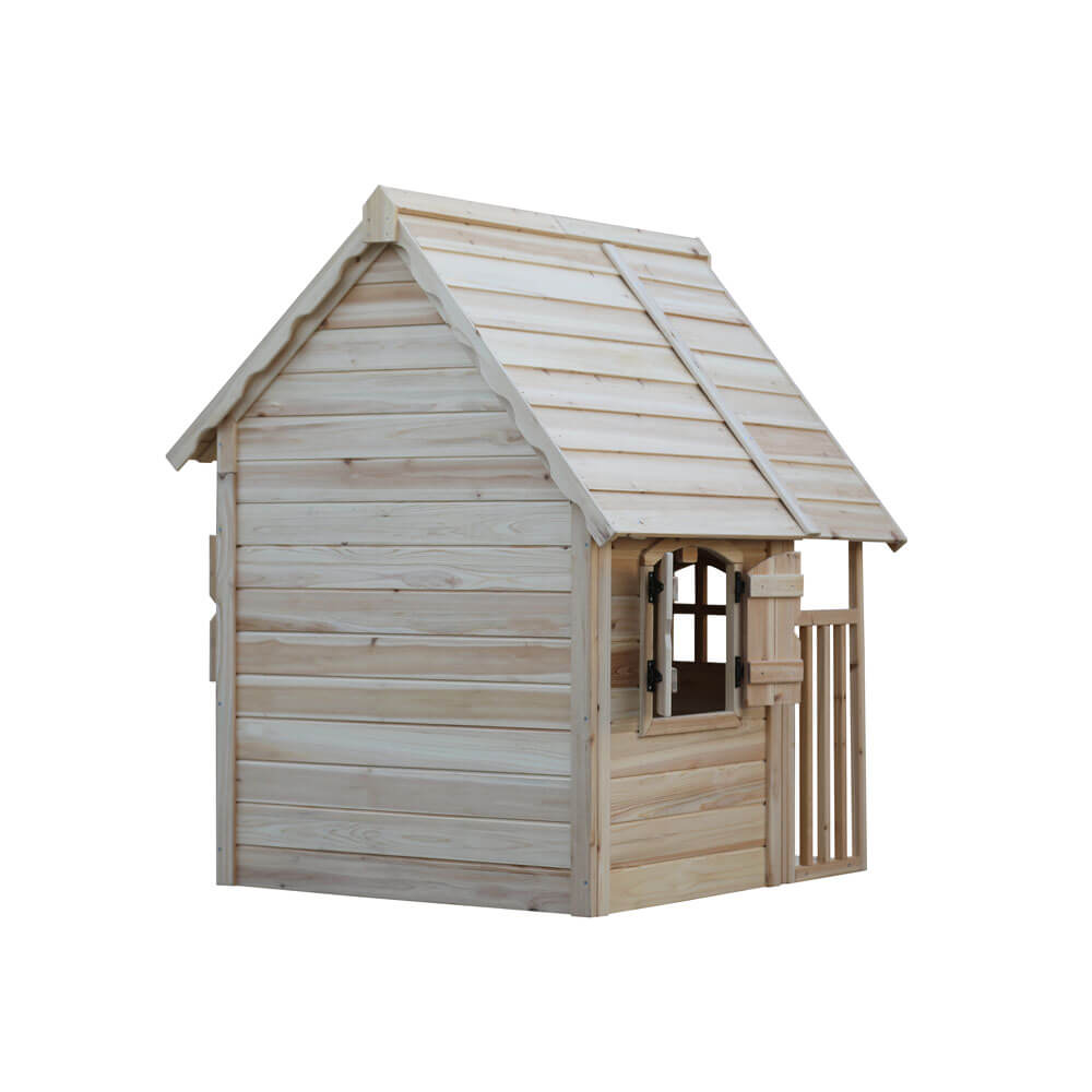 Spielhaus aus Holz KIMI - Natur – Bild 6