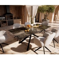 DELIFE Edge Outdoortisch Keramik 200x100