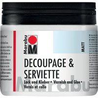 Marabu Servietten-Lack & Kleber, matt, 500 ml, Dose