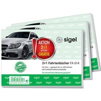 sigel Formularbuch, Fahrtenbuch, 2 1 Aktion, A6 quer