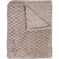 XL Wohndecke aus Jacquard-Flanellfleece, ca. 150x200 cm
