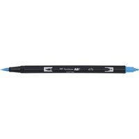 Tombow Doppelfasermaler, ABT DUAL BRUSH PEN, cyan