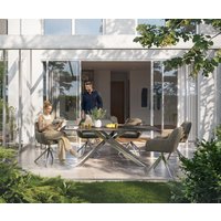 DELIFE Edge Outdoortisch Keramik 200x100