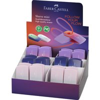 FABER-CASTELL Kunststoff-Radierer SLEEVE MINI Flow Edition