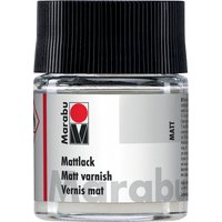 Marabu Mattlack, matt, 50 ml, im Glas