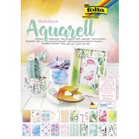 folia Motivblock, Aquarell, 240 x 340 mm, 20 Blatt – Bild 2