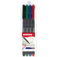 Kores SC-5628114 Fineliner 4er Etui